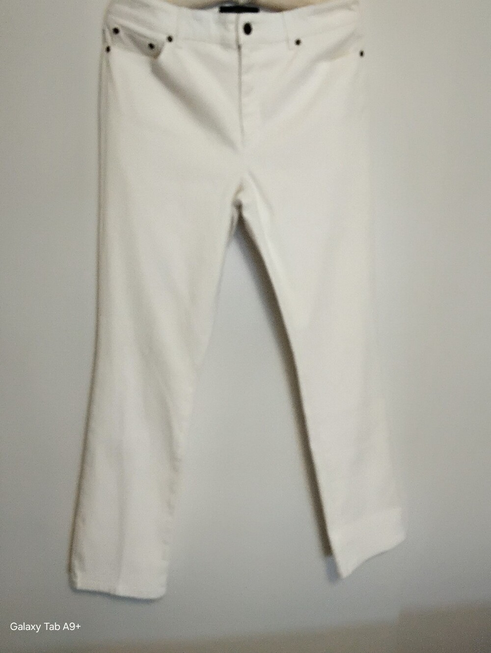 Ralph Lauren White Heritage Jeans Size 12, Preowned